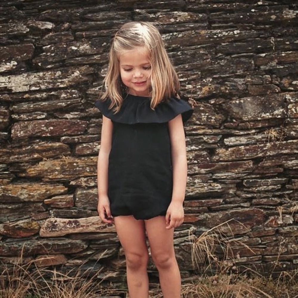 NWT Black Romper SZ 4T